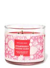 Strawberry Pound Cake 3-Wick Candle image number null