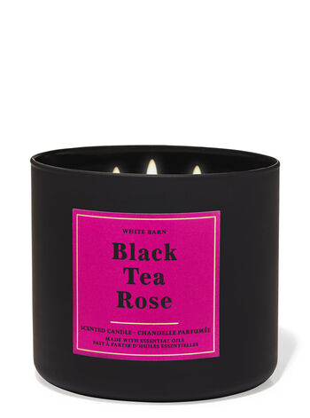 Black Tea Rose 3-Wick Candle 3-Wick Candle