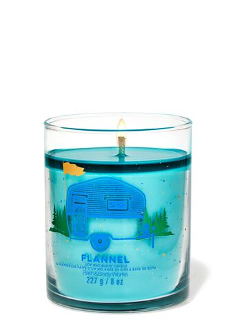 Flannel Signature Single Wick Candle Single Wick Candle