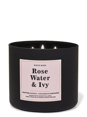 Rose Water & Ivy 3-Wick Candle 3-Wick Candle