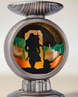 The Mandalorian Light-Up Pedestal 3-Wick Candle Holder image number null