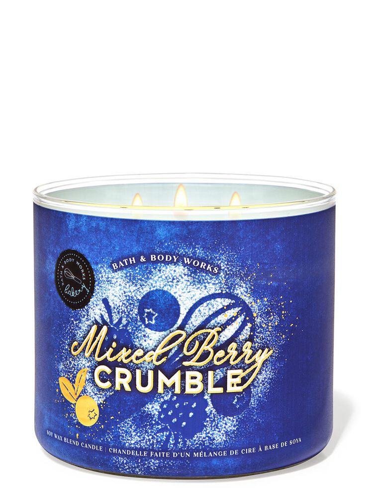 Mixed Berry Crumble 3-Wick Candle 3-Wick Candle