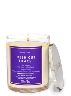 Fresh Cut Lilacs Single Wick Candle Fresh Cut Lilacs Single Wick Candle