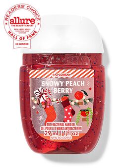 Snowy Peach Berry PocketBac Hand Sanitizer