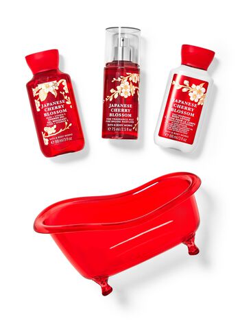 Shop Japanese Cherry Blossom Mini Gift Box Set | MY Bath & Body Works