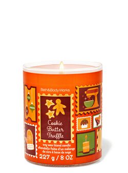 Cookie Butter Truffle Single Wick Candle