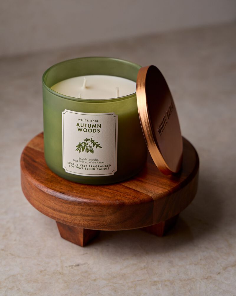 Autumn Woods 3-Wick Candle 3-Wick Candle