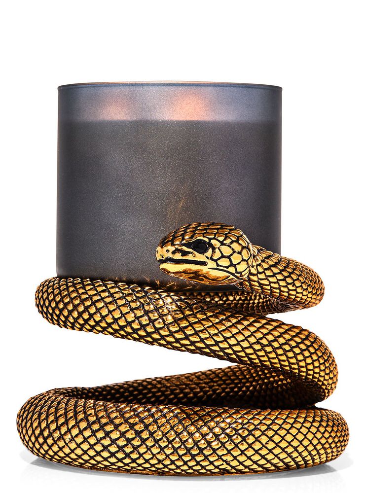 Coiled Snake 3-Wick Candle Holder 3-Wick Candle Holder