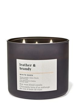 Leather & Brandy 3-Wick Candle Leather & Brandy 3-Wick Candle