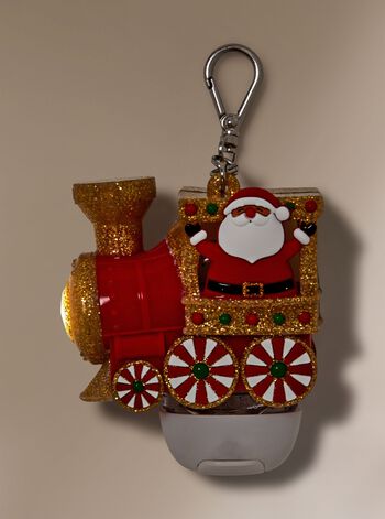 Light-Up Sound Holiday Santa Train PocketBac Holder PocketBac Holder