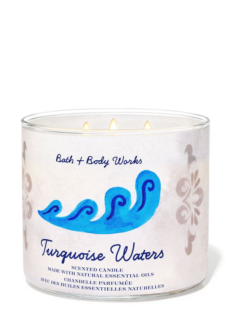 Turquoise Waters 3-Wick Candle 3-Wick Candle
