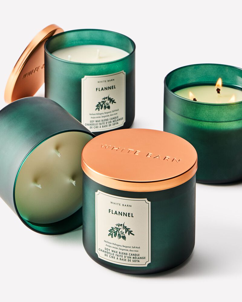 Flannel 3-Wick Candle 3-Wick Candle