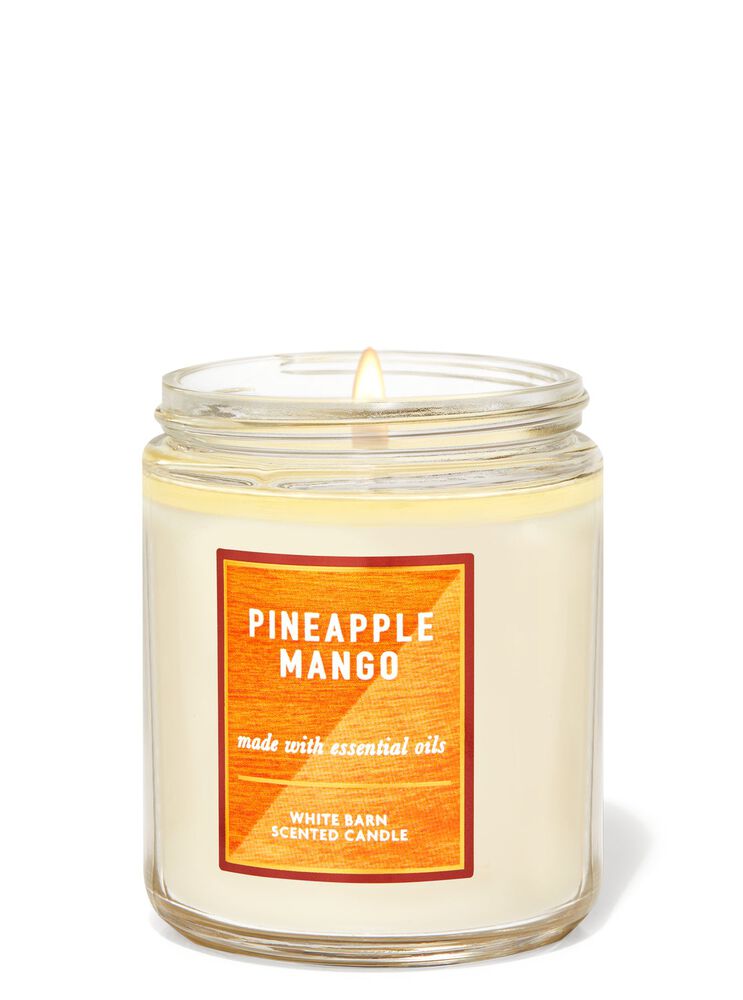 Pineapple Mango Single Wick Candle Single Wick Candle
