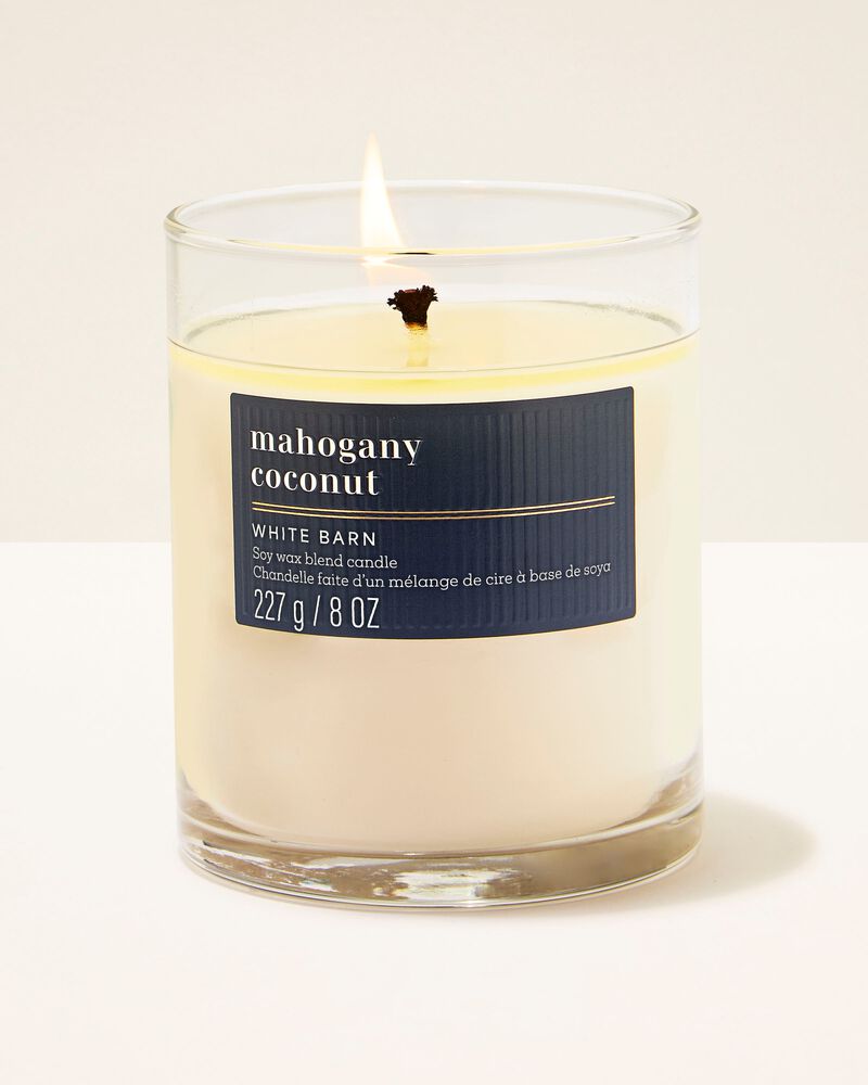 Mahogany Coconut Single Wick Candle Single Wick Candle