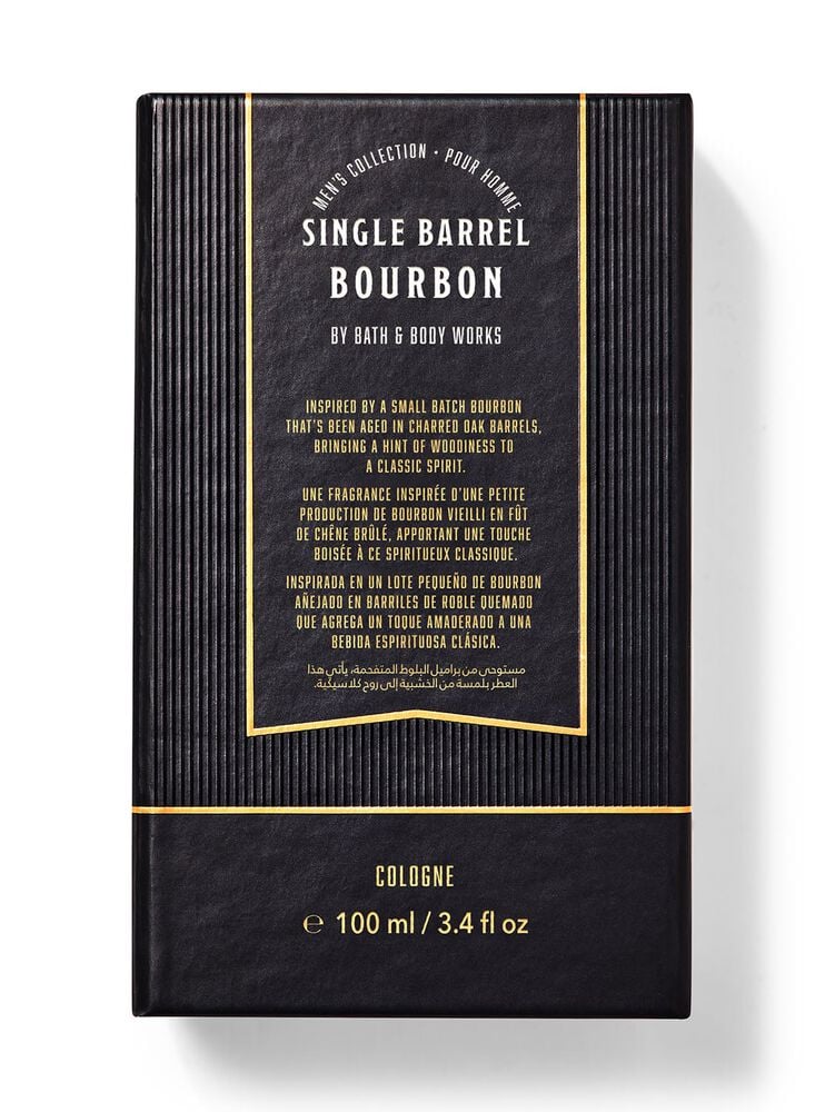 Single Barrel Bourbon Cologne Cologne