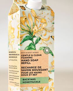 Backyard Honeysuckle Gentle & Clean Foaming Hand Soap Refill image number null
