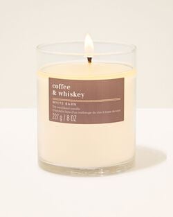 Coffee & Whiskey Single Wick Candle