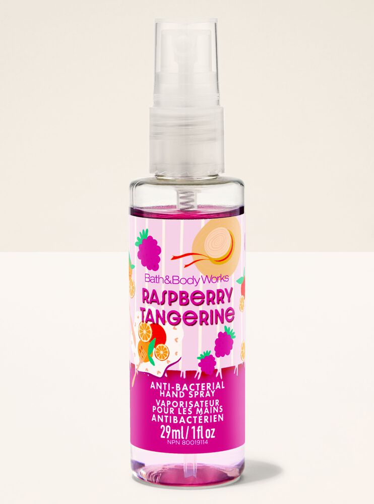 Raspberry Tangerine Hand Sanitizer Spray Hand Sanitizer Spray