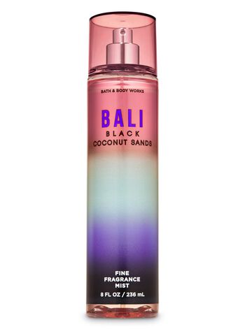 Bali Black Coconut Sands Body Spray & Mist Fine Fragrance Mist