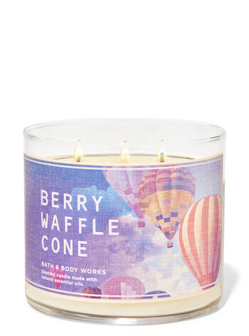 Berry Waffle Cone 3-Wick Candle 3-Wick Candle
