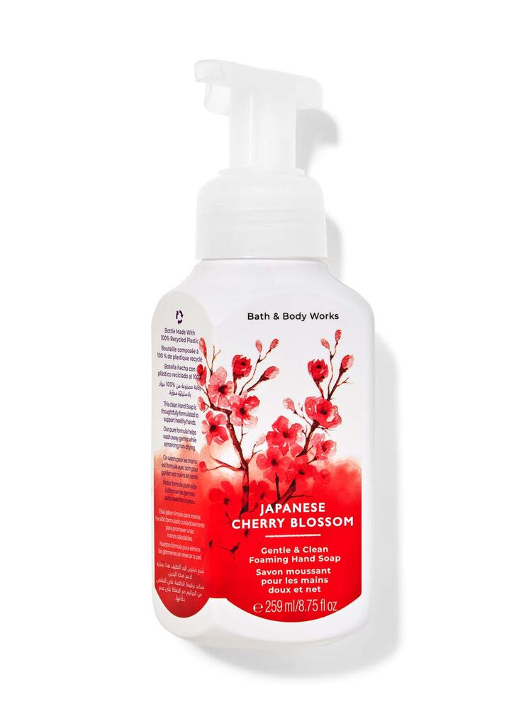 Japanese Cherry Blossom Gentle & Clean Foaming Hand Soap Gentle & Clean Foaming Hand Soap