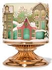 Village Scene 3-Wick Candle Holder image number null