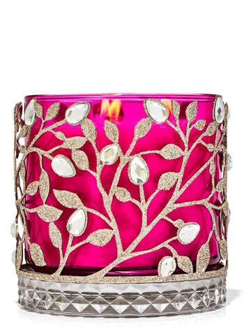 Bling Botanical 3-Wick Candle Holder 3-Wick Candle Holder