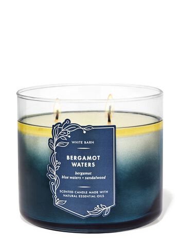 Bergamot Waters 3-Wick Candle 3-Wick Candle