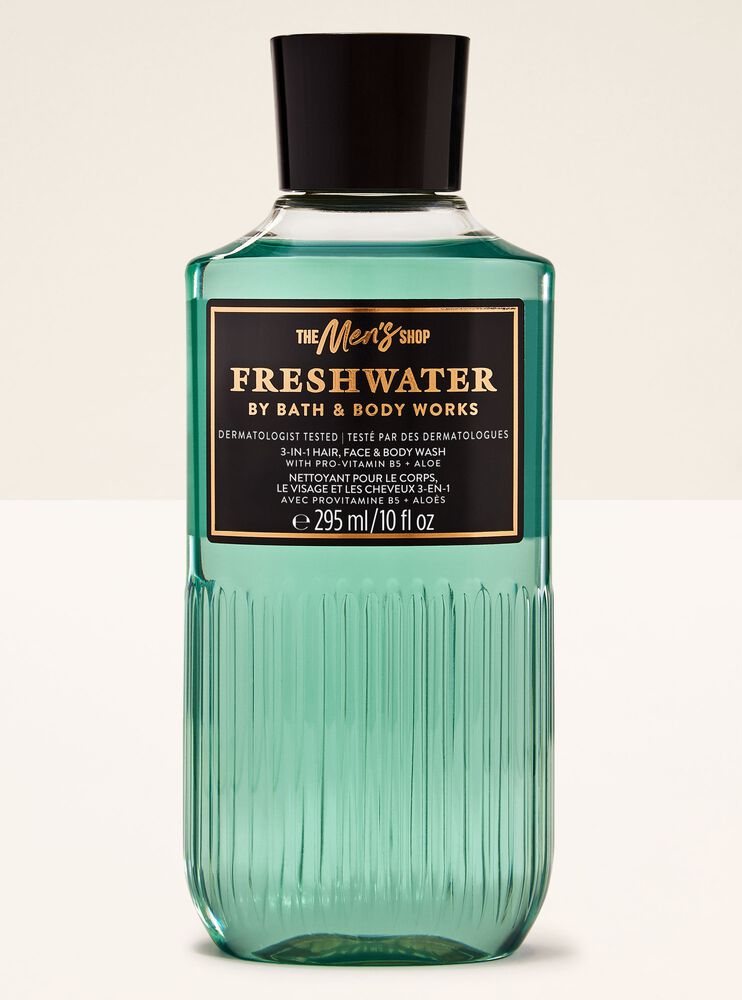 Freshwater 3-in-1 Hair, Face & Body Wash 3-in-1 Hair, Face & Body Wash