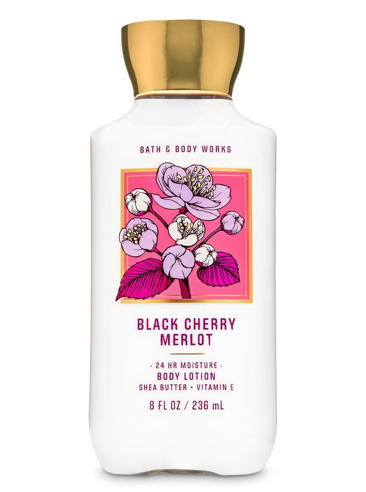 Black Cherry Merlot Body Lotion Super Smooth Body Lotion
