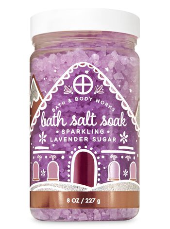 Sparkling Lavender Sugar Bath Soak Bath Soak
