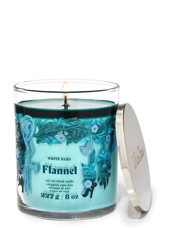 Flannel Single Wick Candle Single Wick Candle