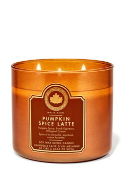 Pumpkin Spice Latte 3-Wick Candle