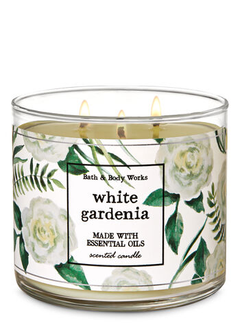 White Gardenia 3-Wick Candle 3-Wick Candle