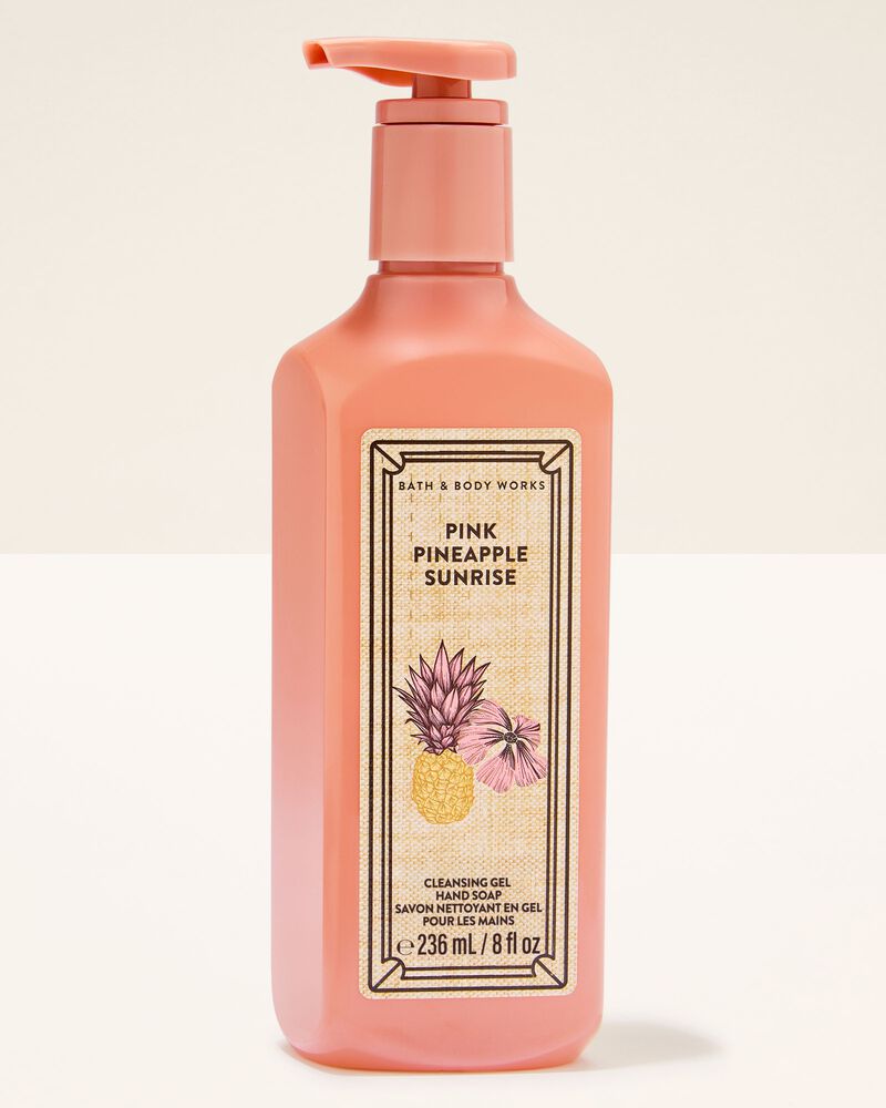 Pink Pineapple Sunrise Cleansing Gel Hand Soap Cleansing Gel Hand Soap