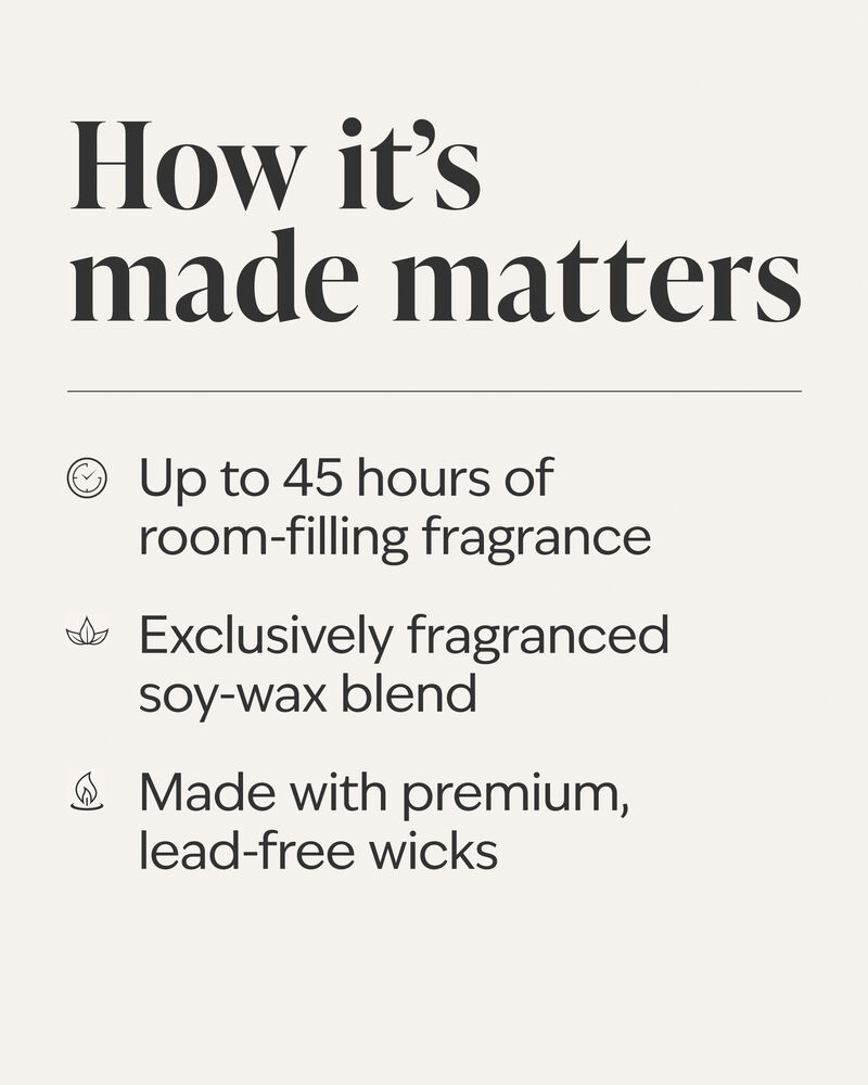 Flannel 3-Wick Candle 3-Wick Candle