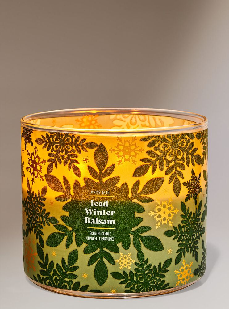 Iced Winter Balsam 3-Wick Candle 3-Wick Candle