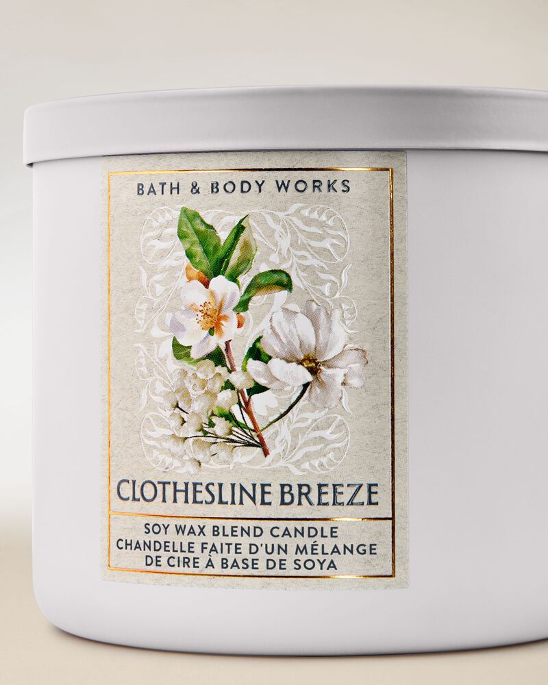 Clothesline Breeze 3-Wick Candle 3-Wick Candle