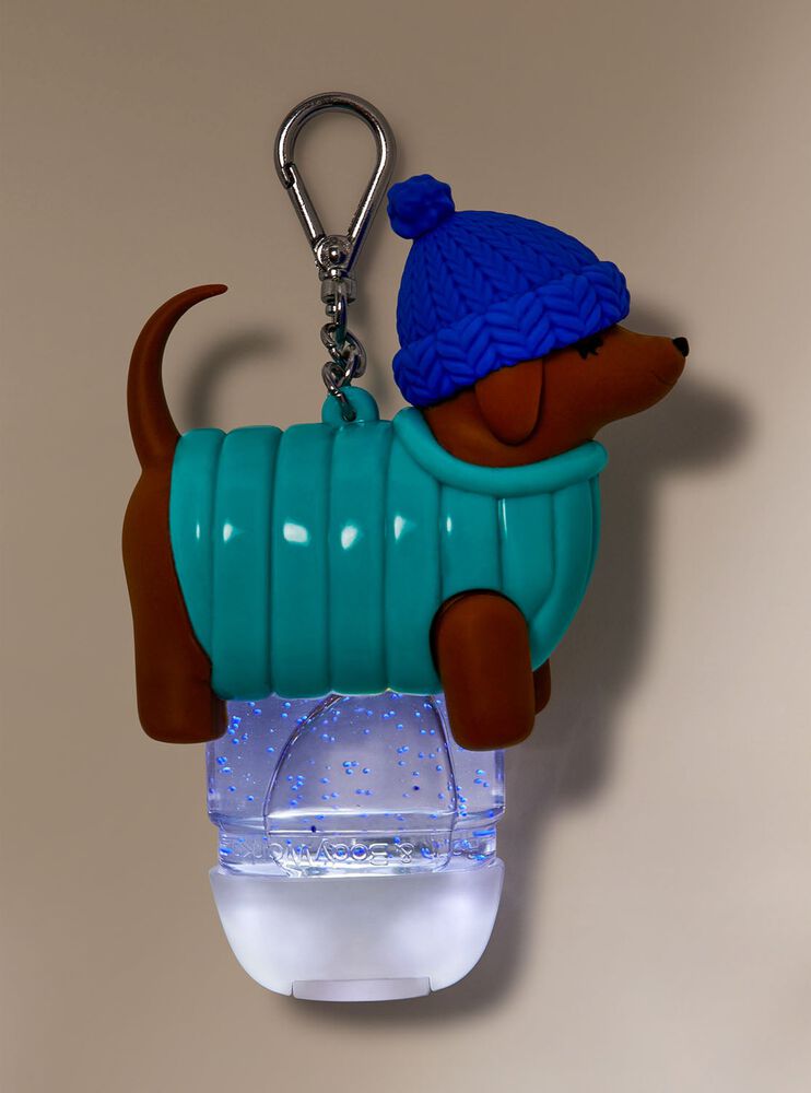 Light-Up Bundled Up Dog PocketBac Holder PocketBac Holder