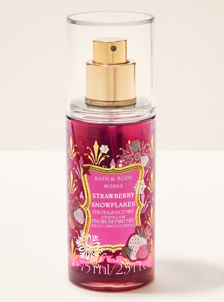 Strawberry Snowflakes Travel Size Fine Fragrance Mist Travel Size Fine Fragrance Mist