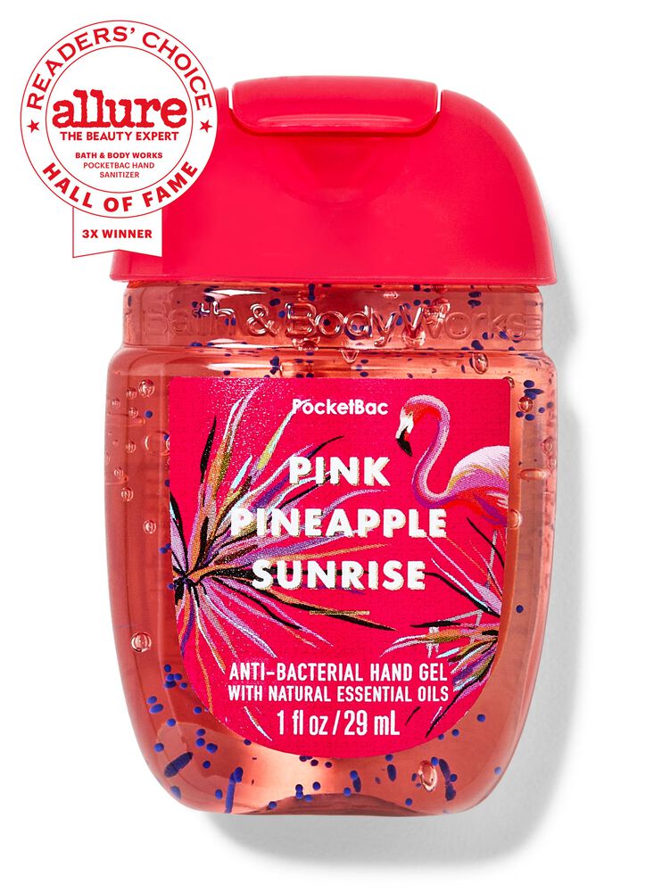 Pink Pineapple Sunrise PocketBac Hand Sanitizer PocketBac Hand Sanitizer