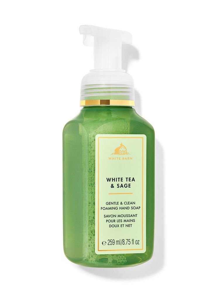 White Tea & Sage Gentle & Clean Foaming Hand Soap Gentle & Clean Foaming Hand Soap