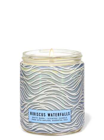 Hibiscus Waterfalls Single Wick Candle Single Wick Candle