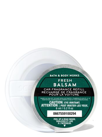 Fresh Balsam Car Fragrance Refill Car Fragrance Refill