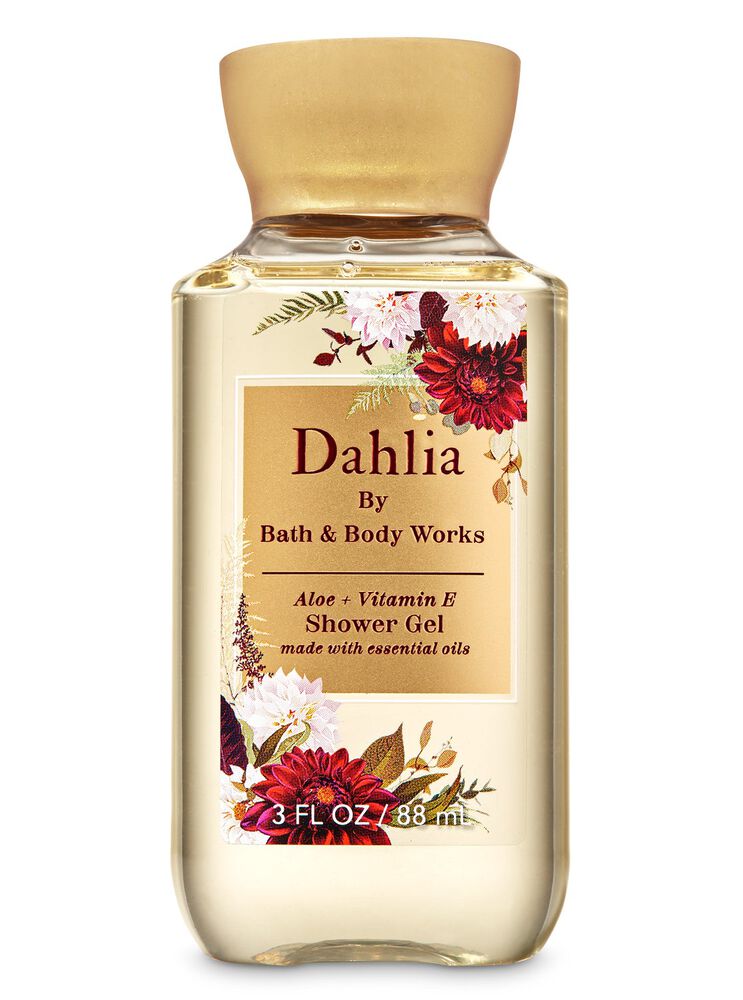 Dahlia Travel Size Shower Gel Travel Size Shower Gel