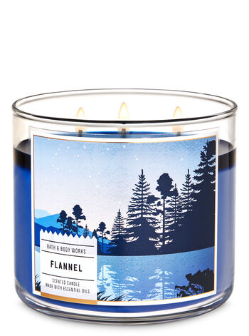 Flannel 3-Wick Candle 3-Wick Candle