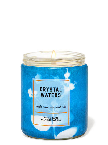 Crystal Waters Single Wick Candle Single Wick Candle
