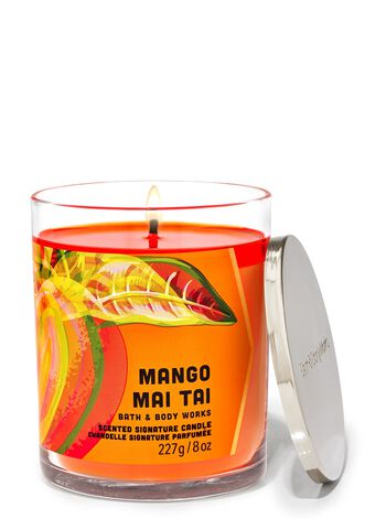 Mango Mai Tai Signature Single Wick Candle Single Wick Candle