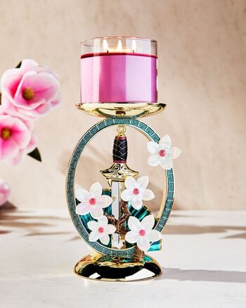 Mulan Pedestal 3-Wick Candle Holder 3-Wick Candle Holder