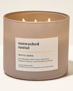 Sunwashed Santal 3-Wick Candle image number null
